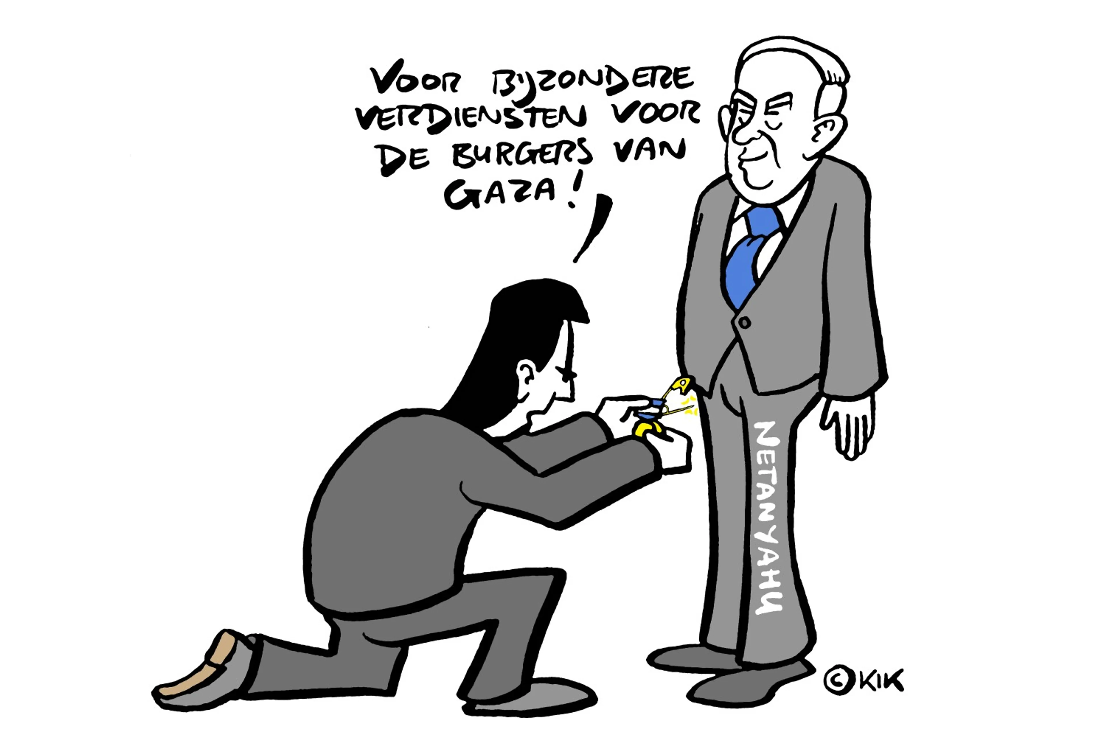 Een medaille voor Netanyahu: lul van de week - Joop - BNNVARA