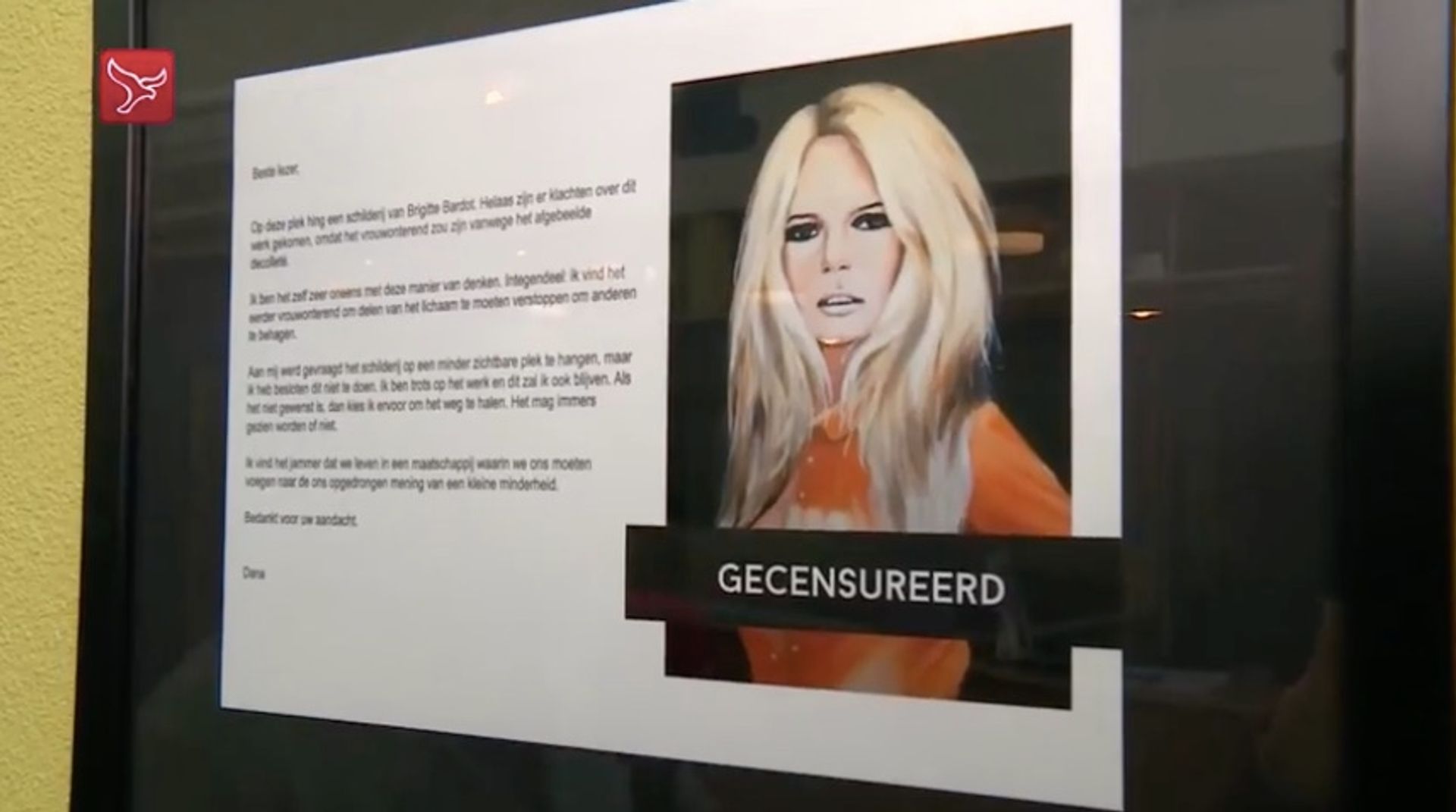 Gezondheidscentrum Almere censureert boezem Brigitte Bardot - Joop - BNNVARA