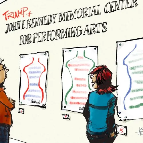 Trump eigent zich Kennedy-kunstcentrum toe