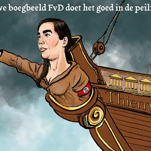 Nieuwe boegbeeld FvD doet het goed in de peilingen