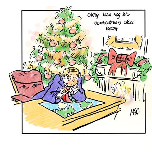 Trump doodt de tijd met bombardementen in Nigeria