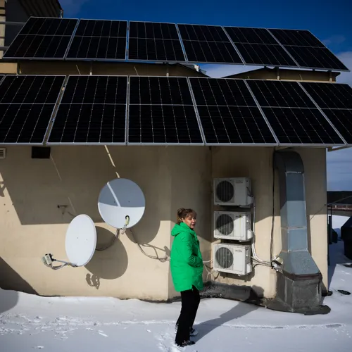 Oekraïne stapt over op groene energie vanwege oorlog