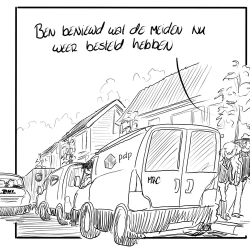 Pakketkluisjes moeten de drukte door bestelbusjes in de wijk inperken