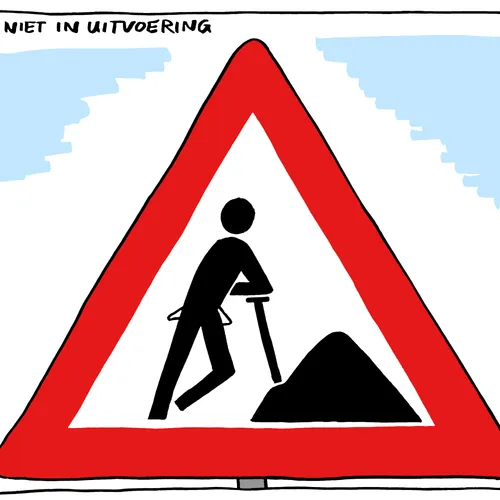 Geen geld voor bouw wegen en tunnels