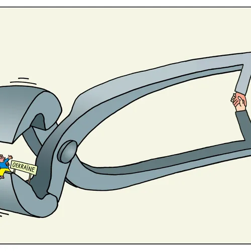 Oekraïne in de tang