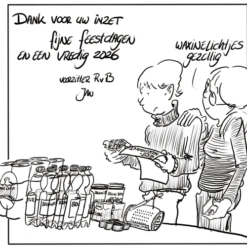 Vondst van het jaar: een noodpakket als kerstpakket