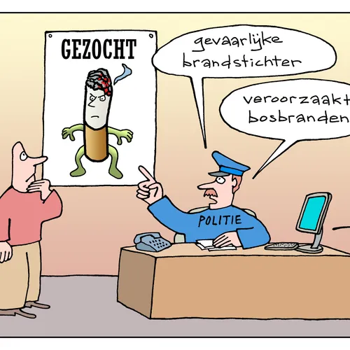 Waar gerookt wordt, is vuur