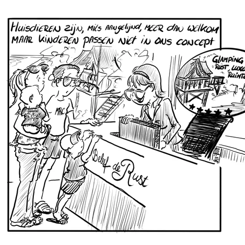 Gezellig met z'n allen naar de Glamping