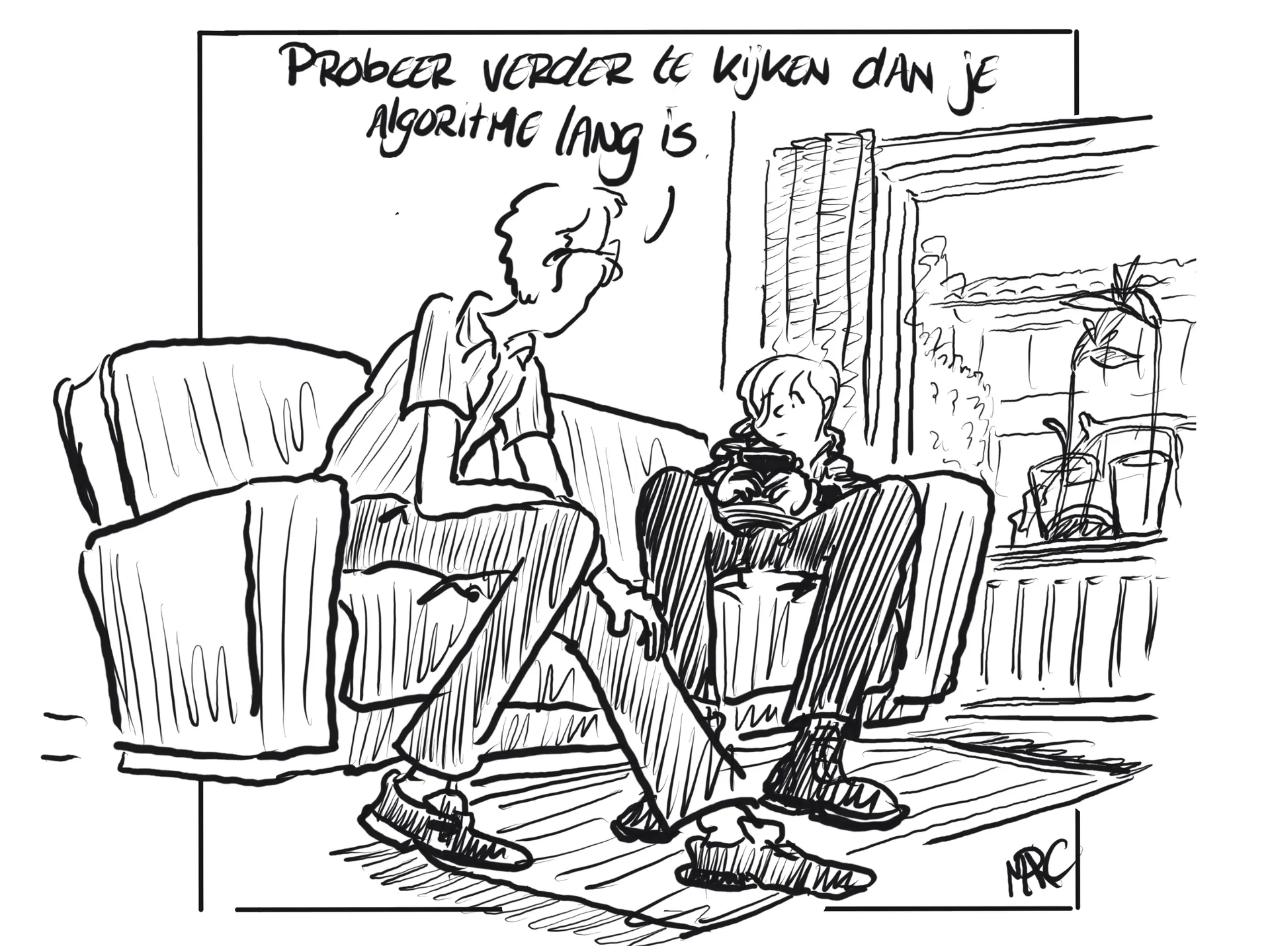 Afbeelding van Meningen worden niet gevormd, meningen worden je opgedrongen