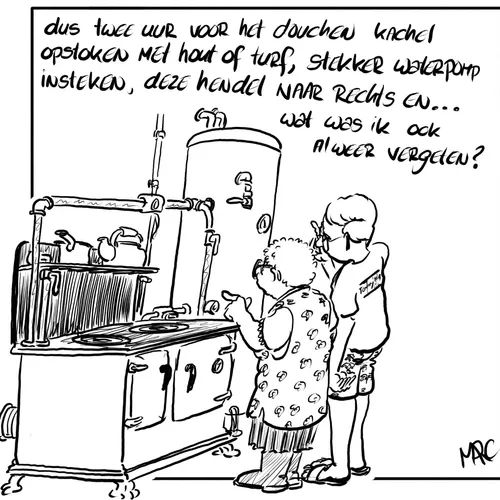 Warm douchen op vakantie: zo kan dat