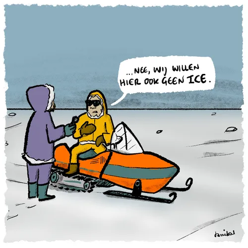 Groenland heeft geen trek in Amerikanen