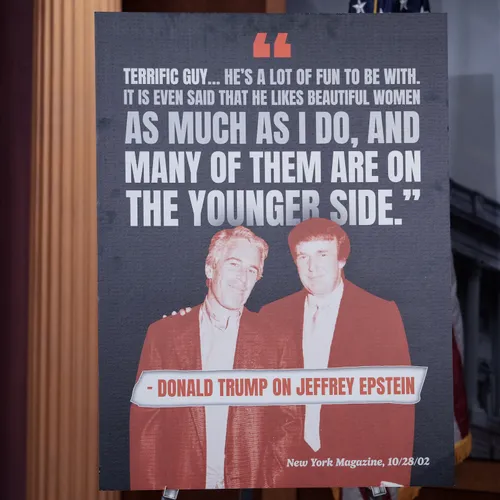 Trump komt maar niet van Epstein af, Congres geeft belastend verjaardagsboek vrij