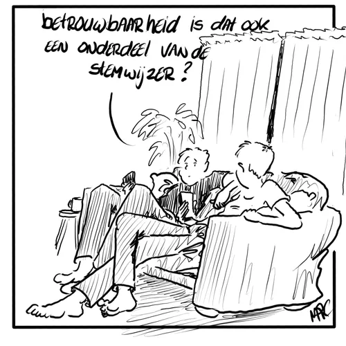 De stemwijzer staat weer online maar...