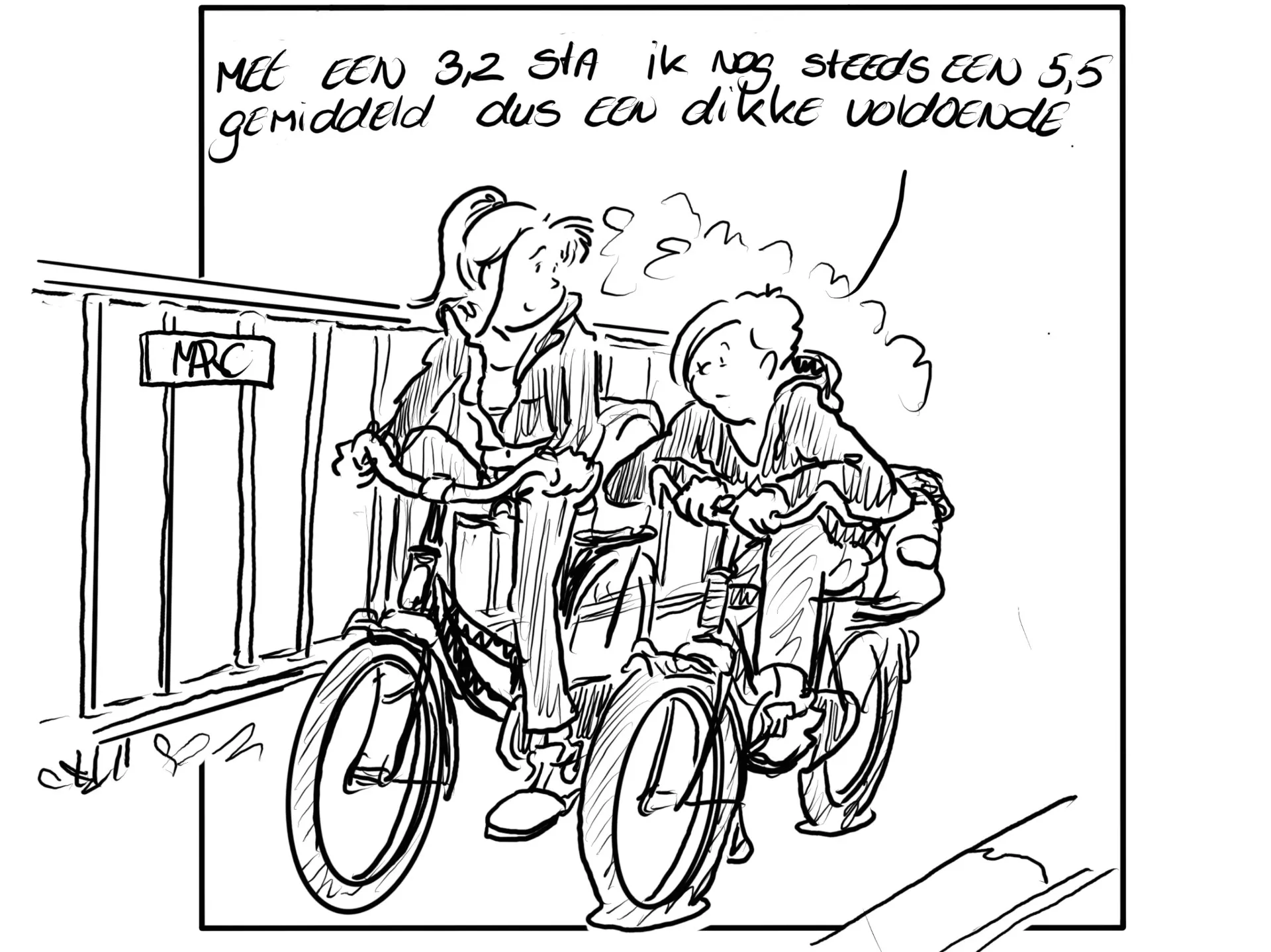 Afbeelding van Examenstress