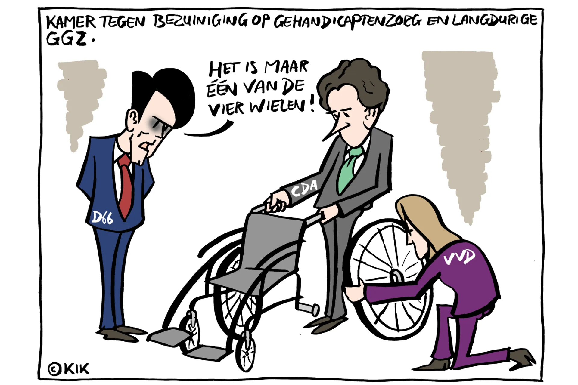 Afbeelding van Bezuinigingen in de zorg