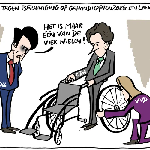 Bezuinigingen in de zorg