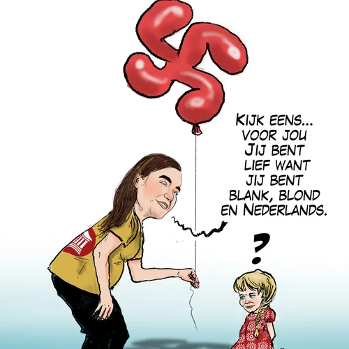 De media zagen in Lidewij de Vos een nieuw imago voor FVD