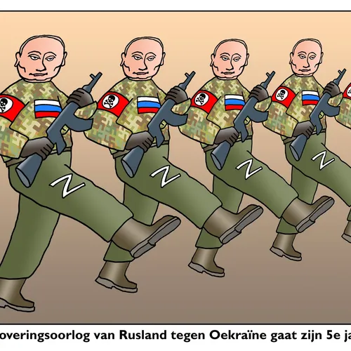 Poetins driedaagse oorlog duurt inmiddels vier jaar