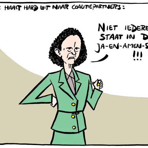 Faber haalt uit naar wens tot samenwerking in kabinet