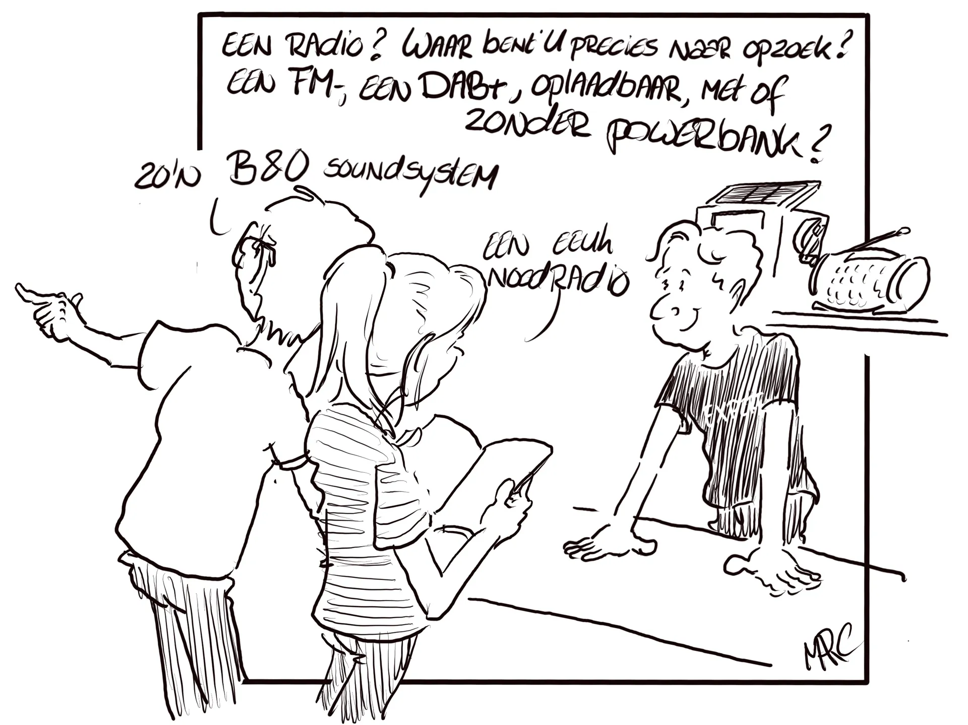 Afbeelding van Run op noodradio's voor Sint en Kerst