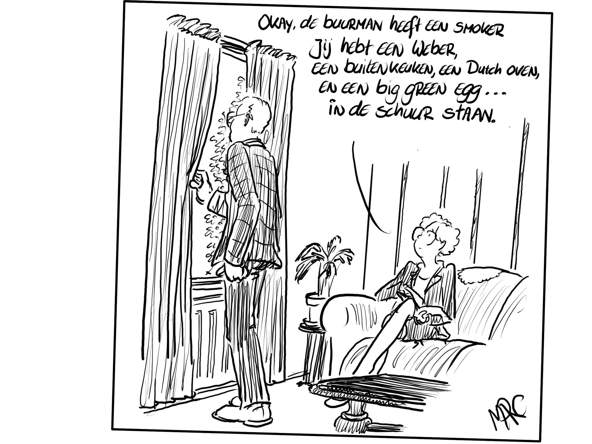 Afbeelding van Barbecue oorlog in de buurt