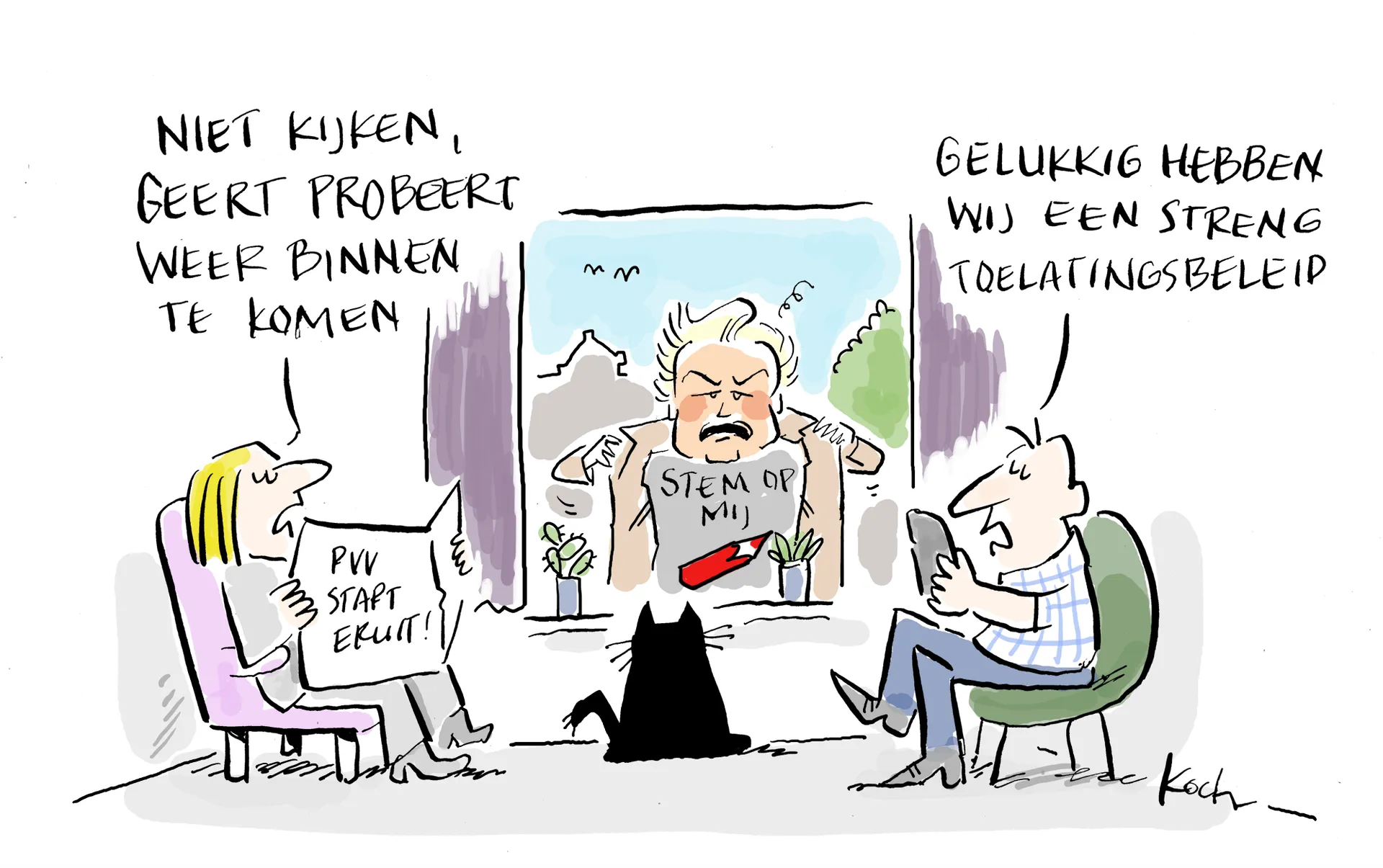 Afbeelding van Wilders heeft er geen zin meer in maar...