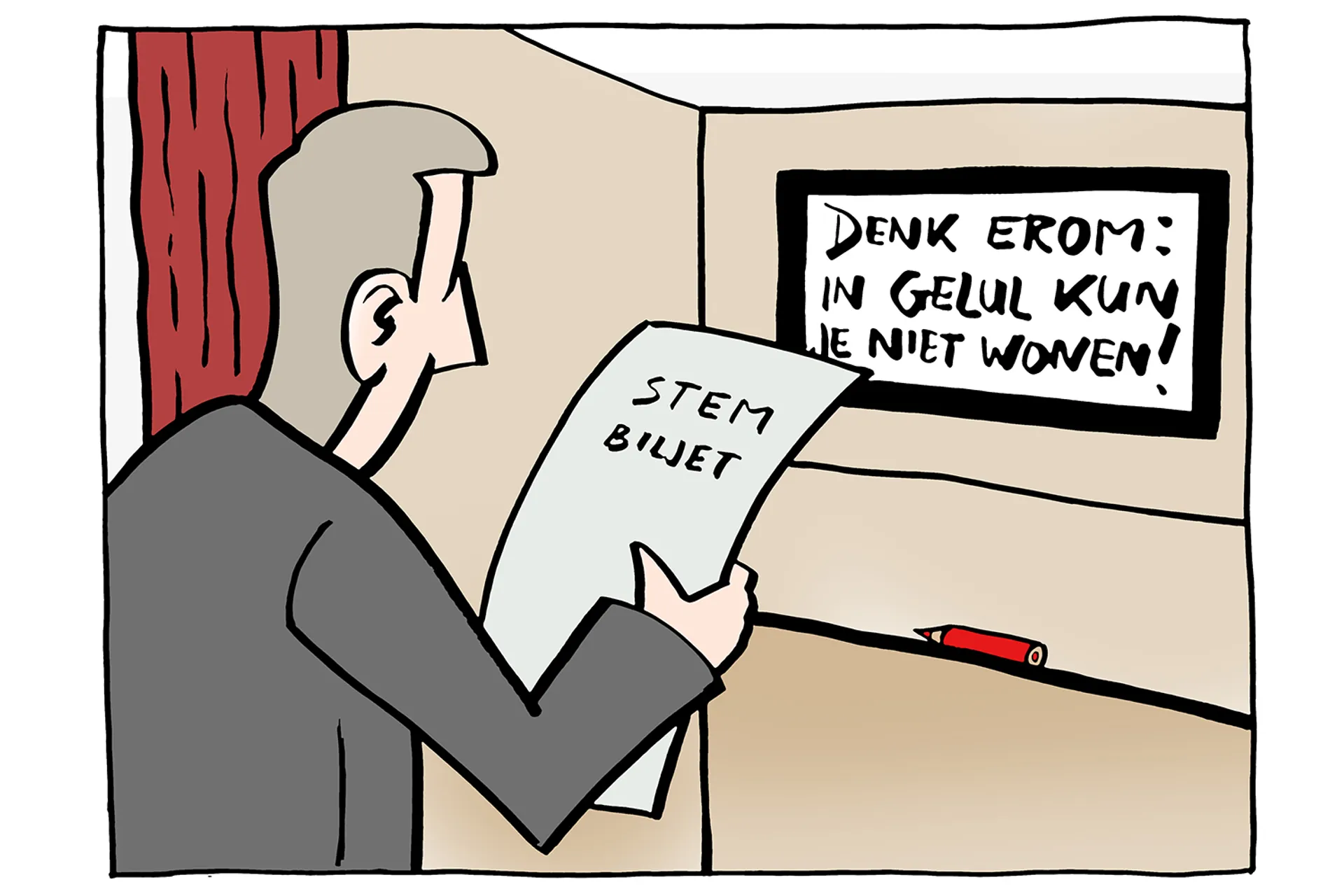 Afbeelding van Waarschuwing aan de kiezers