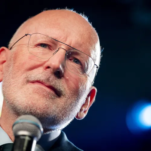 Frans Timmermans heeft iets groots neergezet