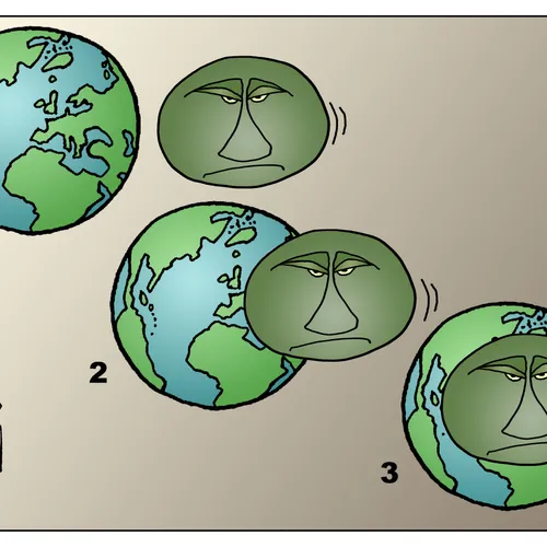 Poetin werpt zijn dodelijke schaduw over de wereld