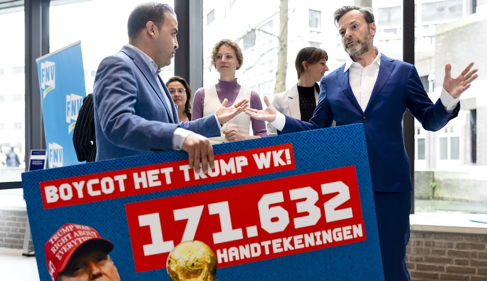 Afbeelding van Teun van de Keuken vraagt Tweede Kamer namens meer dan 170.000 Nederlanders om boycot van WK