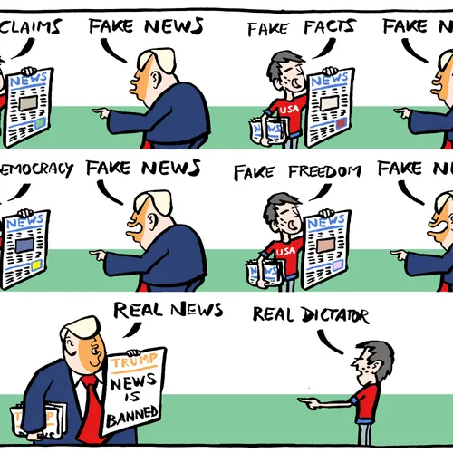 Trump toont zijn ware aard