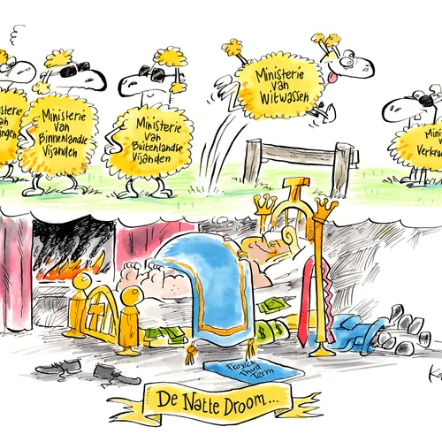 De natte droom van Trump