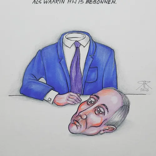 De heerser zet de oorlog nog even voort...