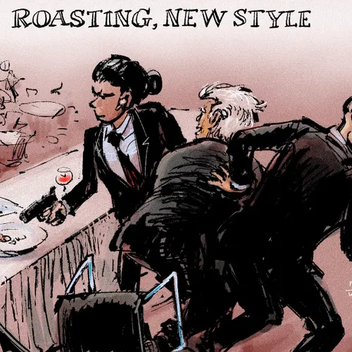 Trump roasten is ook niet meer wat het geweest is