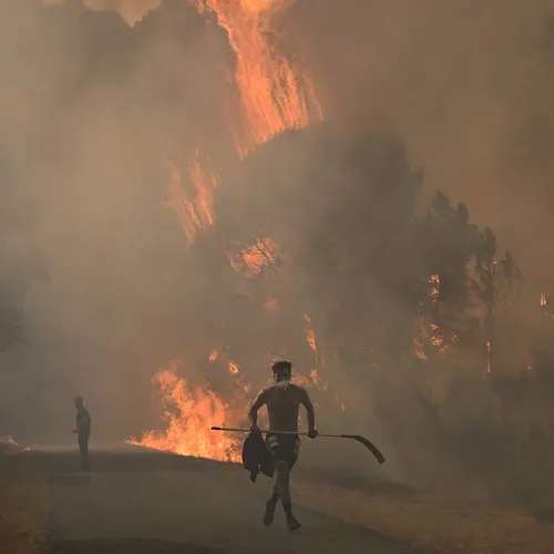 Klimaatcrisis: Extreme hitte, bosbranden, klimaatdoden en vuurvluchtelingen Europa 'nog maar het begin'