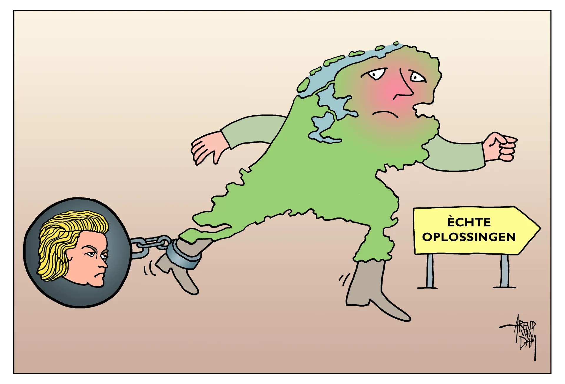 Afbeelding van Zo komt Nederland nooit vooruit