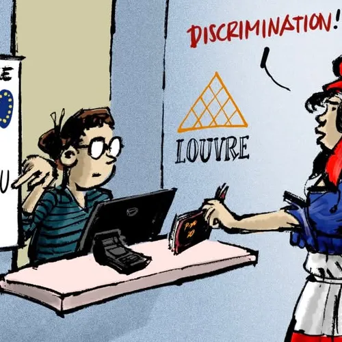 Louvre veel duurder voor niet-EU bezoekers