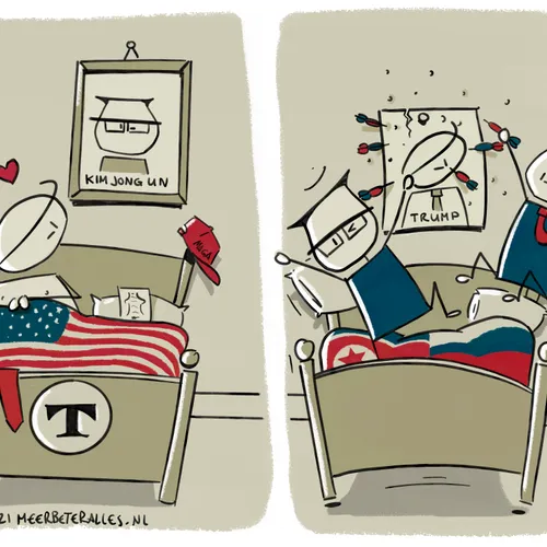 Trumps bromance is wel heel eenzijdig