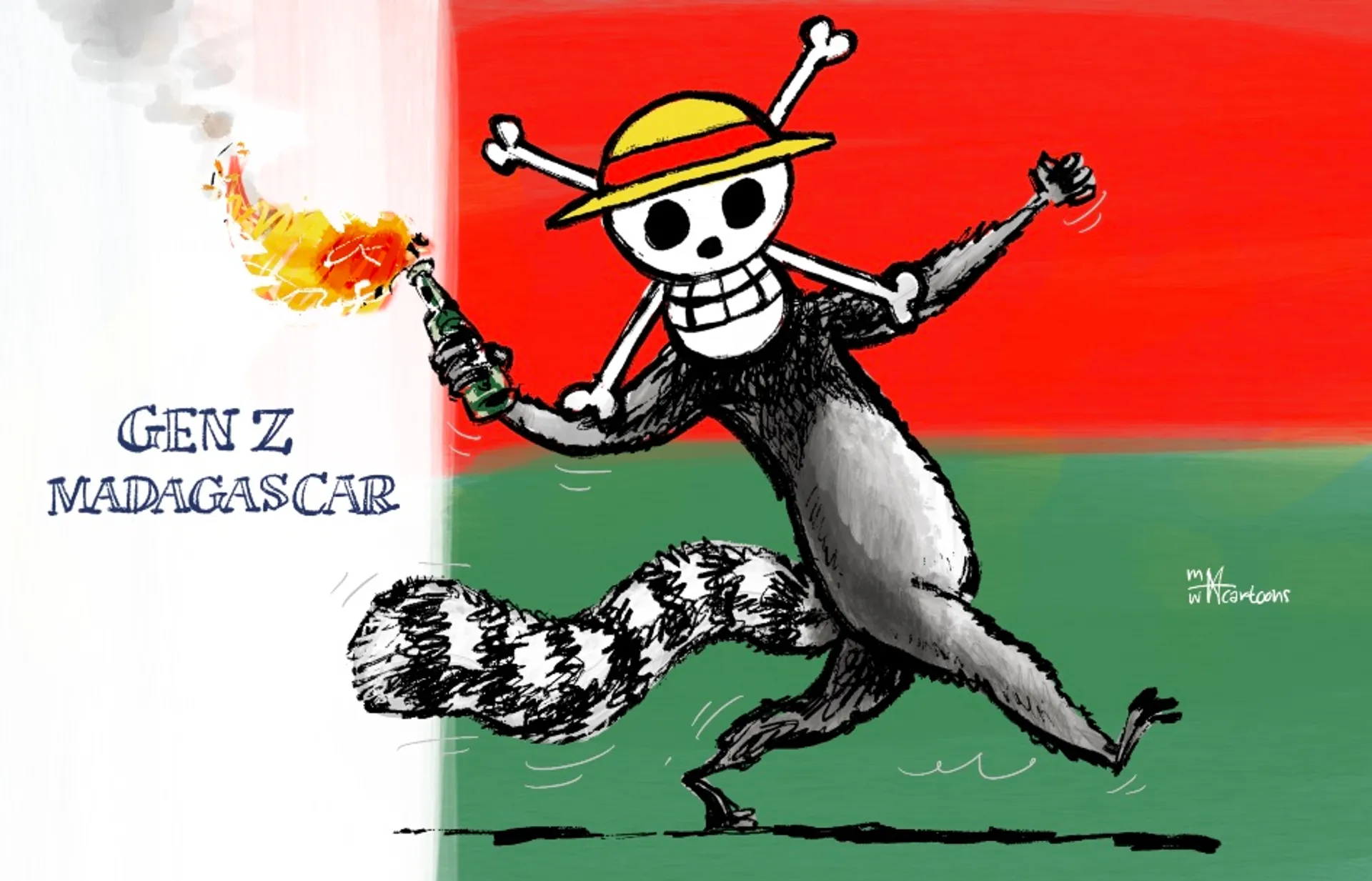 Afbeelding van Gen Z protesteert in Madagaskar