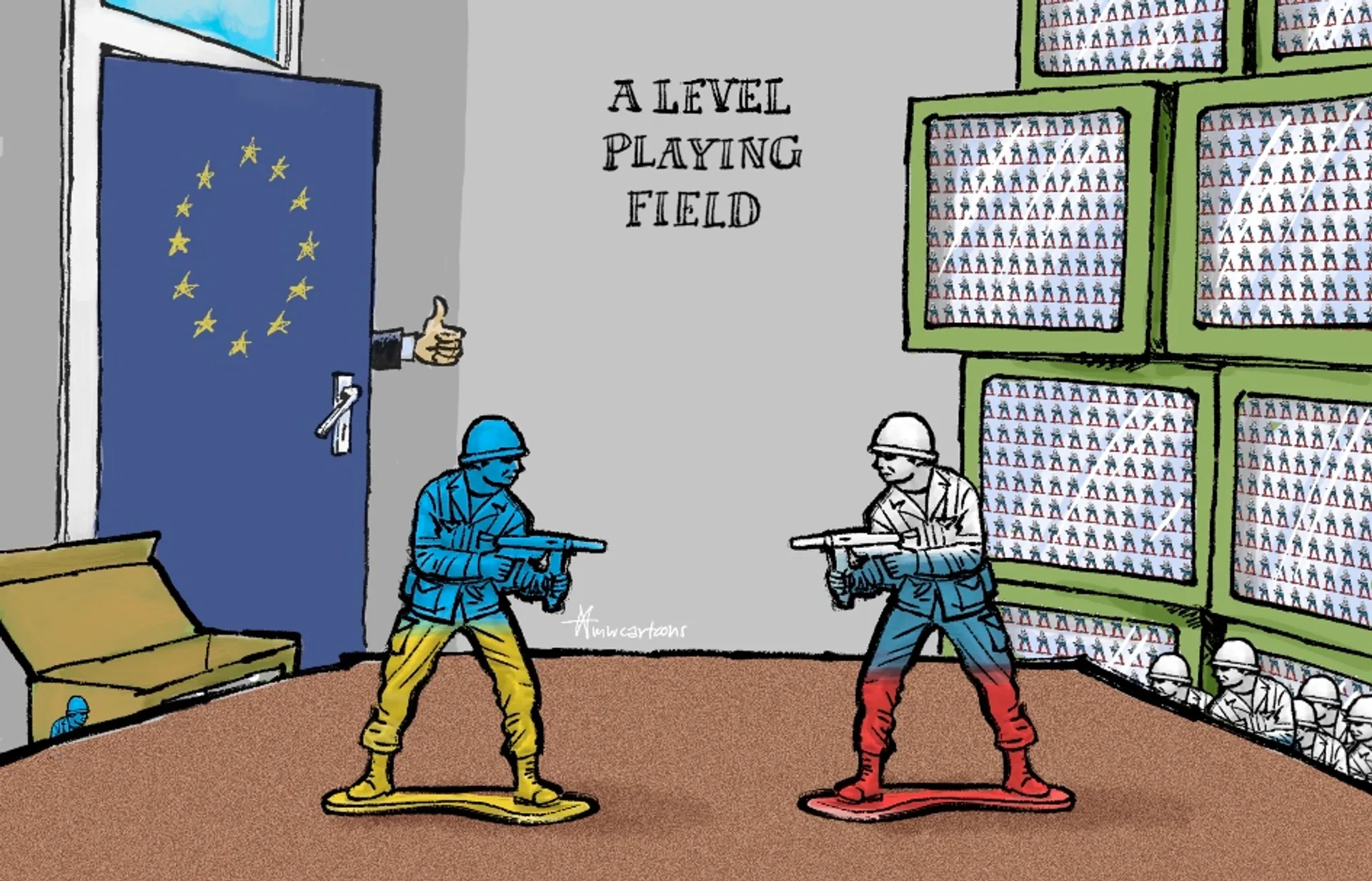 Afbeelding van Gelijk speelveld?