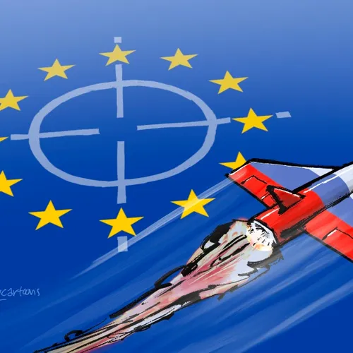 Russische drones boven Europa