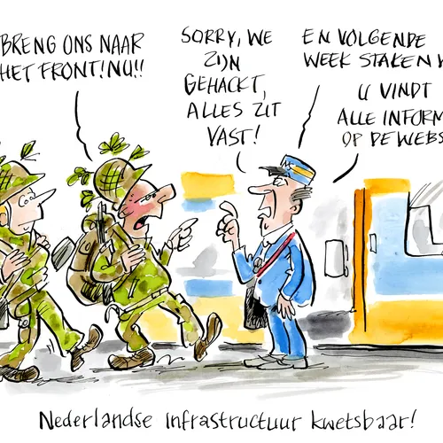 Nederlandse infrastructuur kwetsbaar