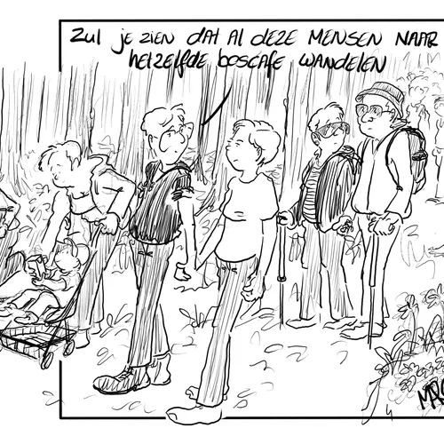 Lentezon lokt dagjesmensen de natuur in