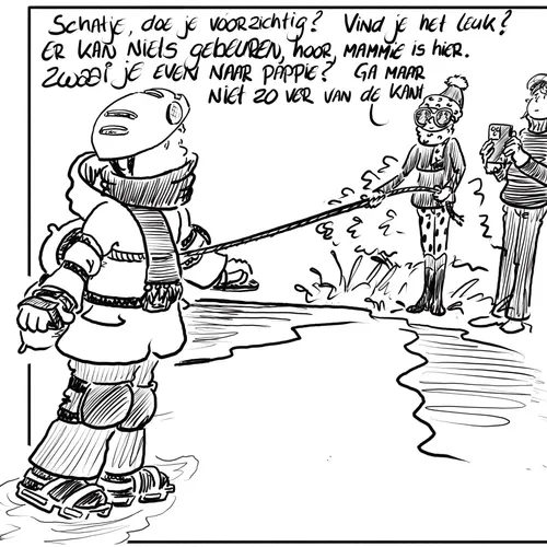 Het zijn zware tijden voor curlingouders