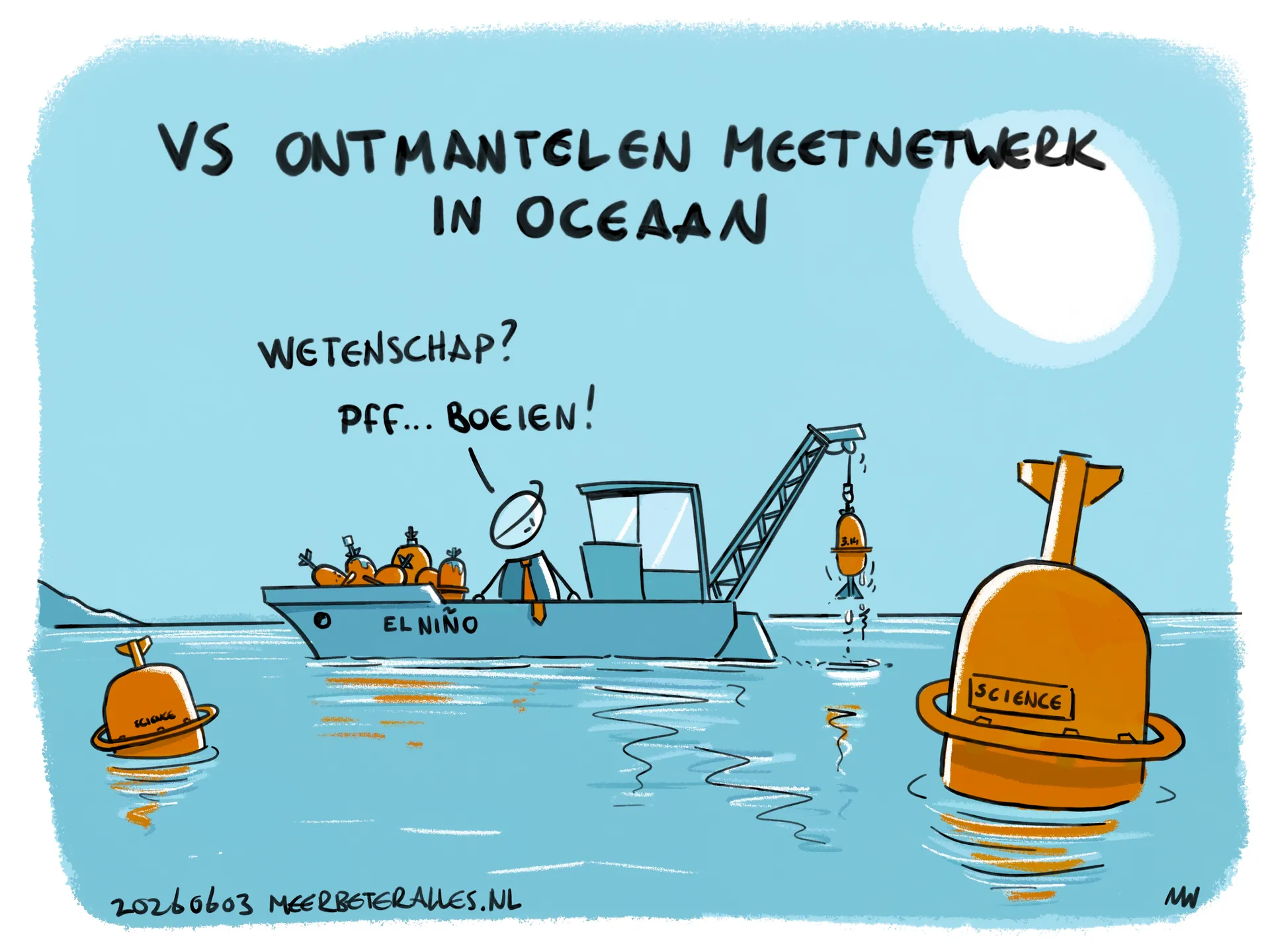 VS ontmantelen meetnetwerk in oceaan - Joop - BNNVARA