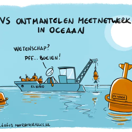 VS ontmantelen meetnetwerk in oceaan