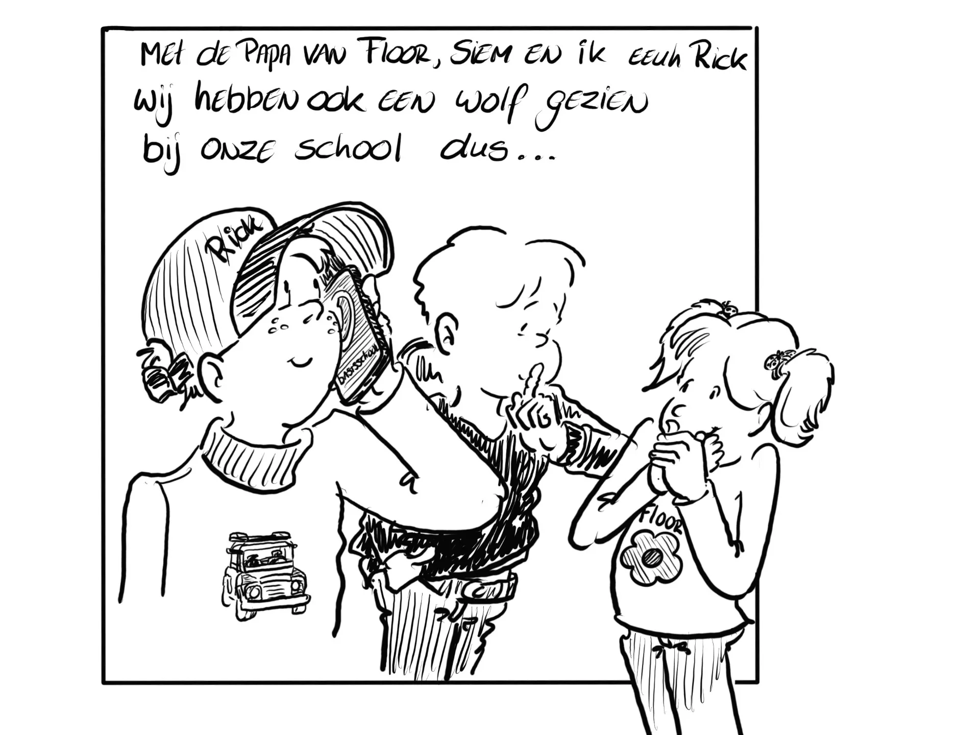 Afbeelding van School in Ruinen dicht omdat er mogelijk een wolf is gezien in de buurt