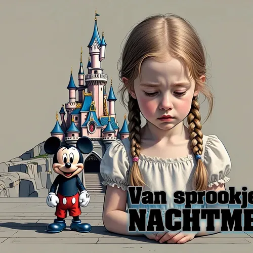 Disneyland, hoe heb je een pedo een kind laten trouwen bij het kasteel van Doornroosje?