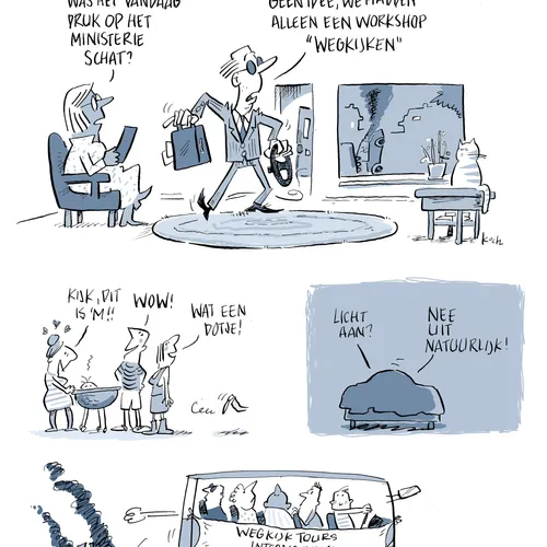 De cultuur van het wegkijken