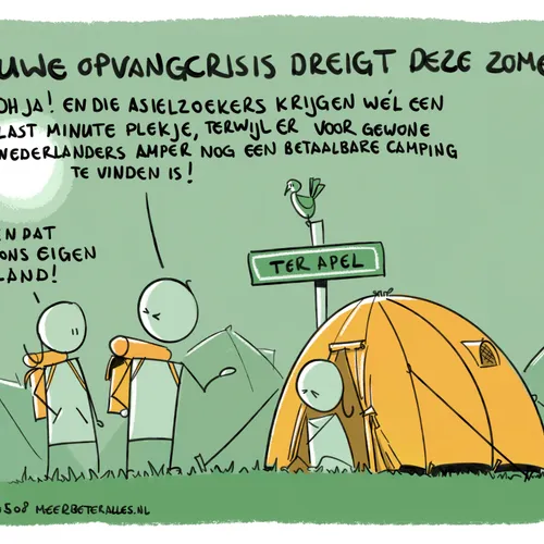 En natuurlijk krijgen de asielzoekers weer voorrang